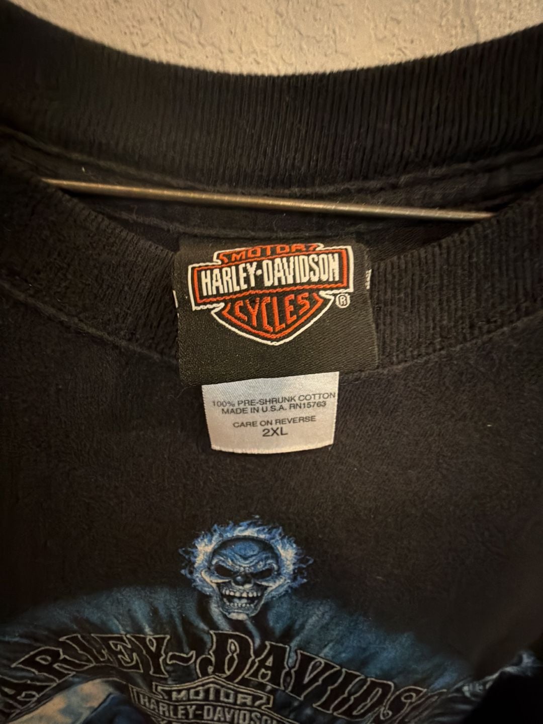 Harley-Davidson Sturgis T-Shirt Size 2XL Black Clown Graphic 4