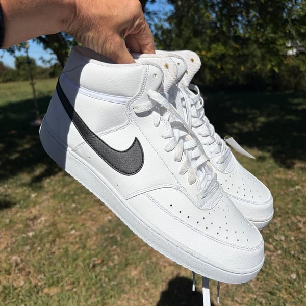 Nike Men's Court Vision mid Casual Sneakers from Finish Line - ,