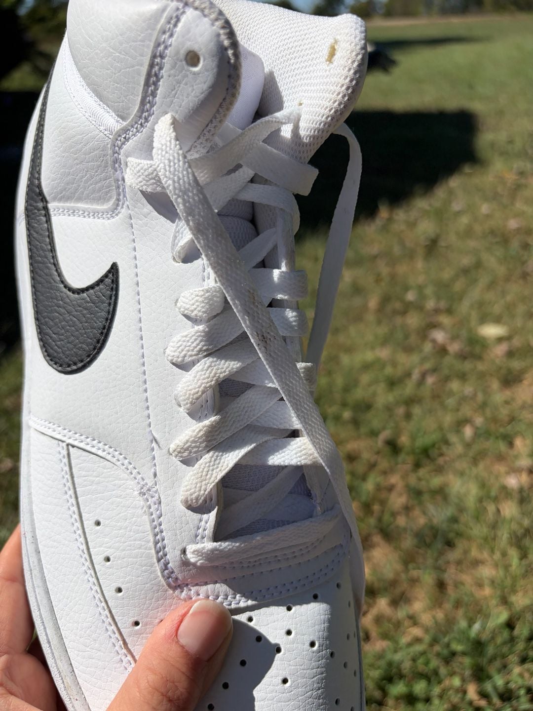 Nike Men's Court Vision mid Casual Sneakers from Finish Line - , 7