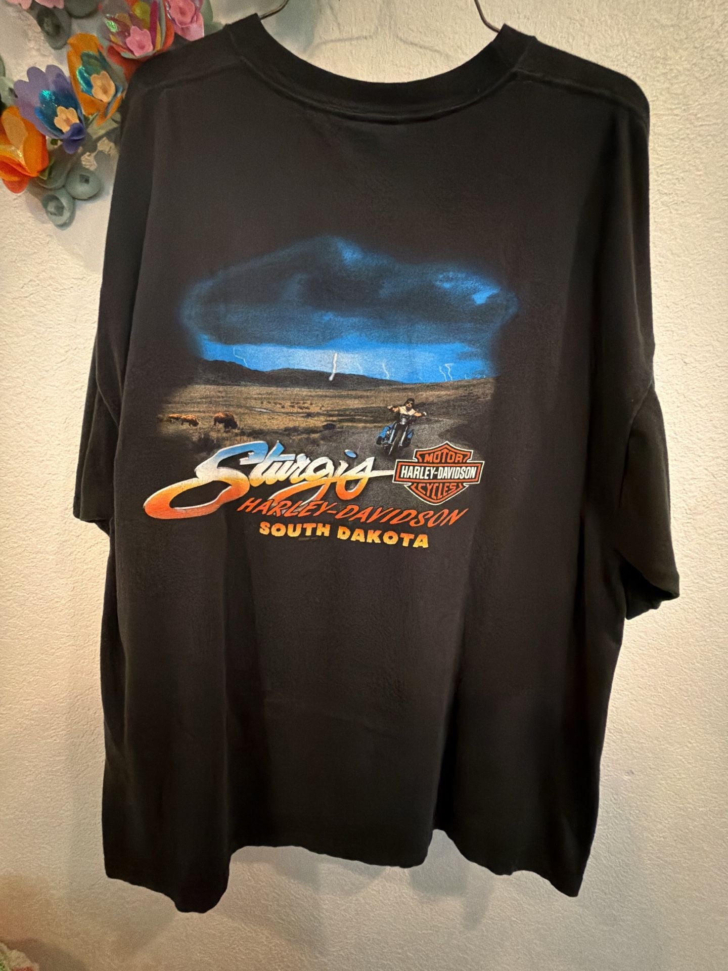 Harley-Davidson Sturgis T-Shirt Size 2XL Black Clown Graphic 5