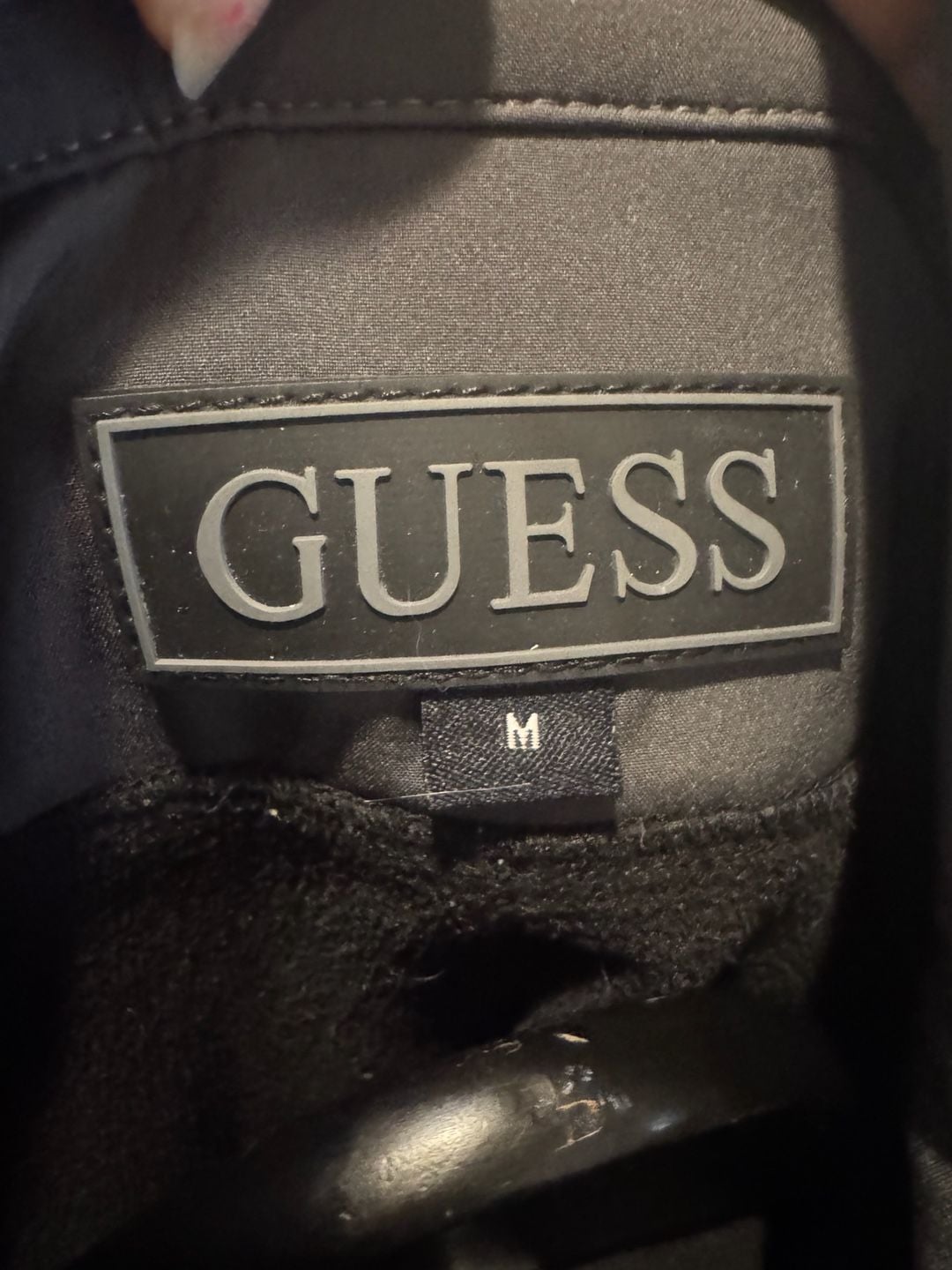 Guess Softshell Jacket Gray Mens Medium 3