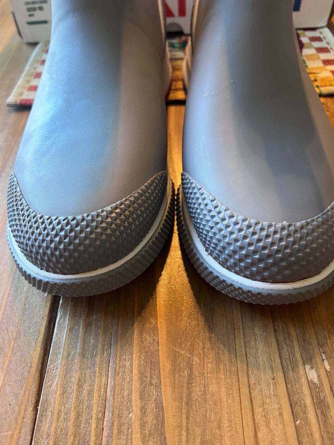 Xtratuf Ankle Deck Boot Sport Size 10 Gray 3