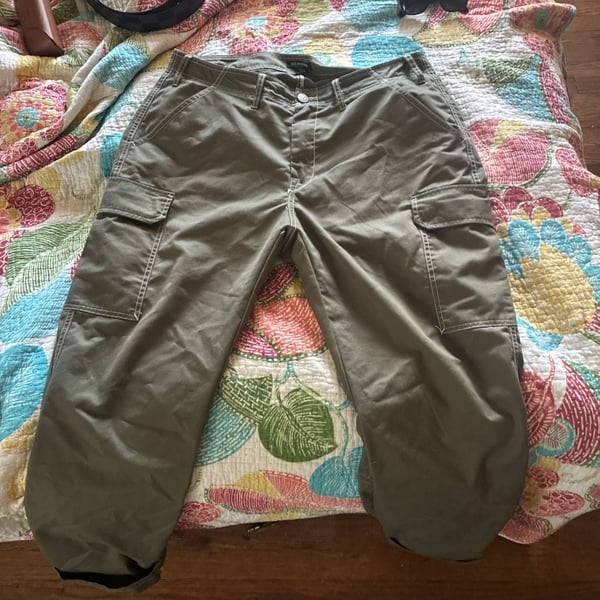 VINTAGE US ARMY TROPICAL COMBAT TROUSERS RIP STOP 1985 SIZE MEDIUM REG – ,