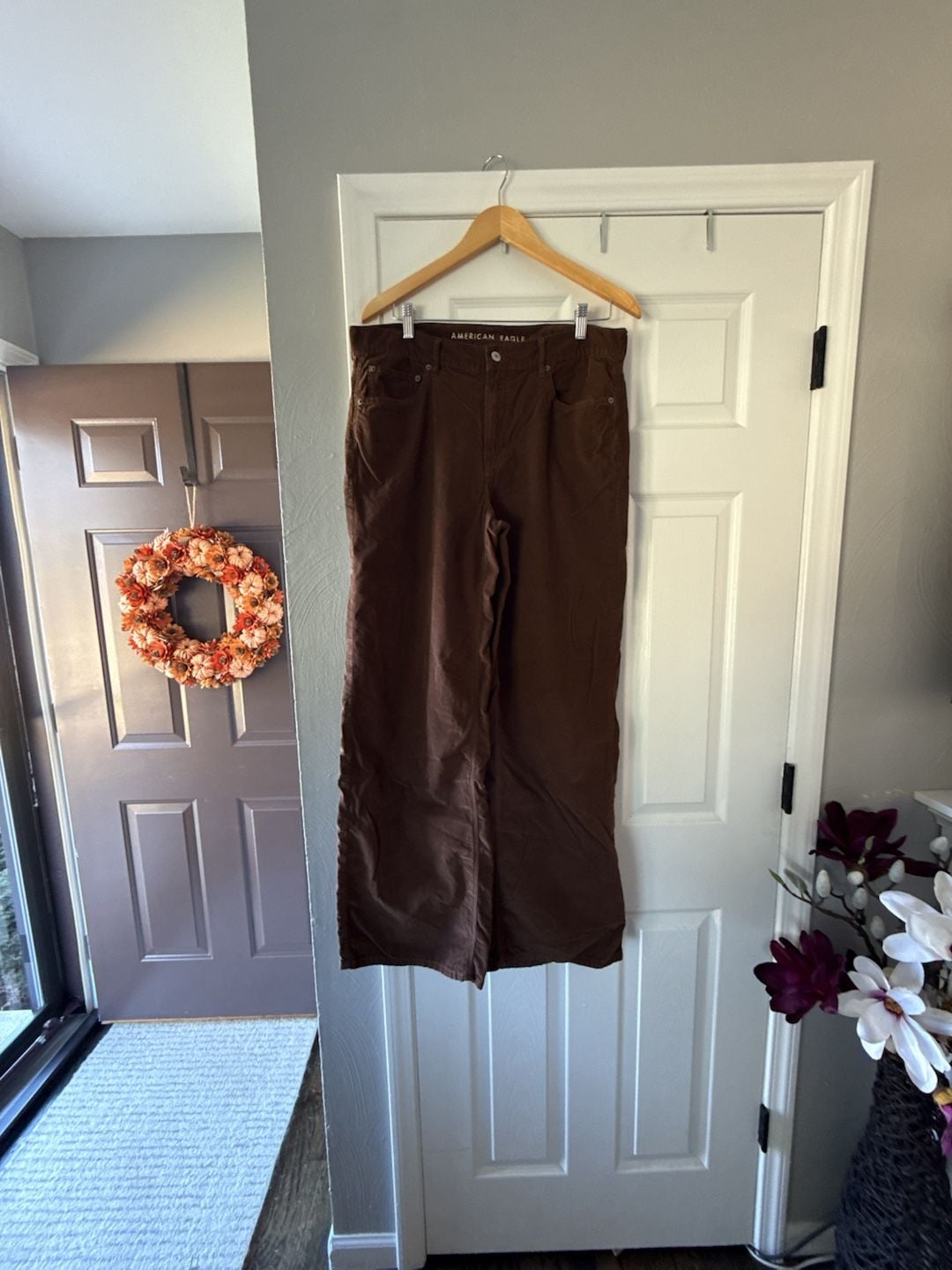 American Eagle Corduroy Pants Brown 2