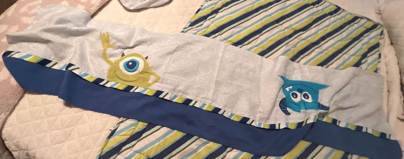 Disney Monsters Inc Crib Bedding Set 5