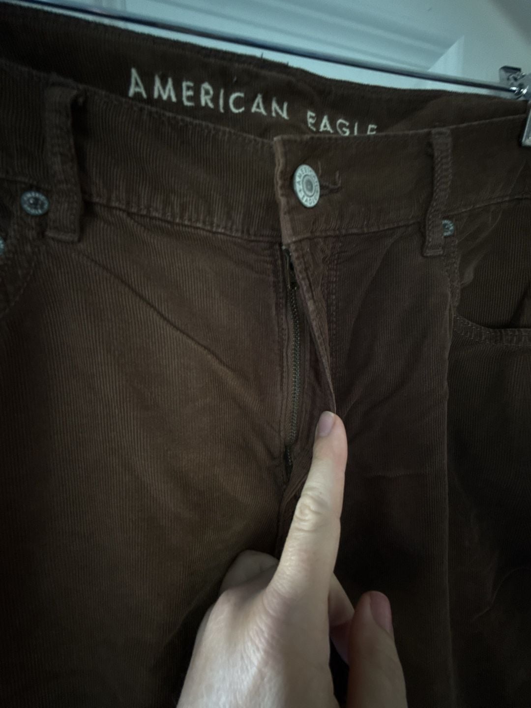 American Eagle Corduroy Pants Brown 6