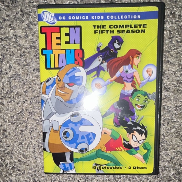 Teen Titans The Complete Fifth Season DVD