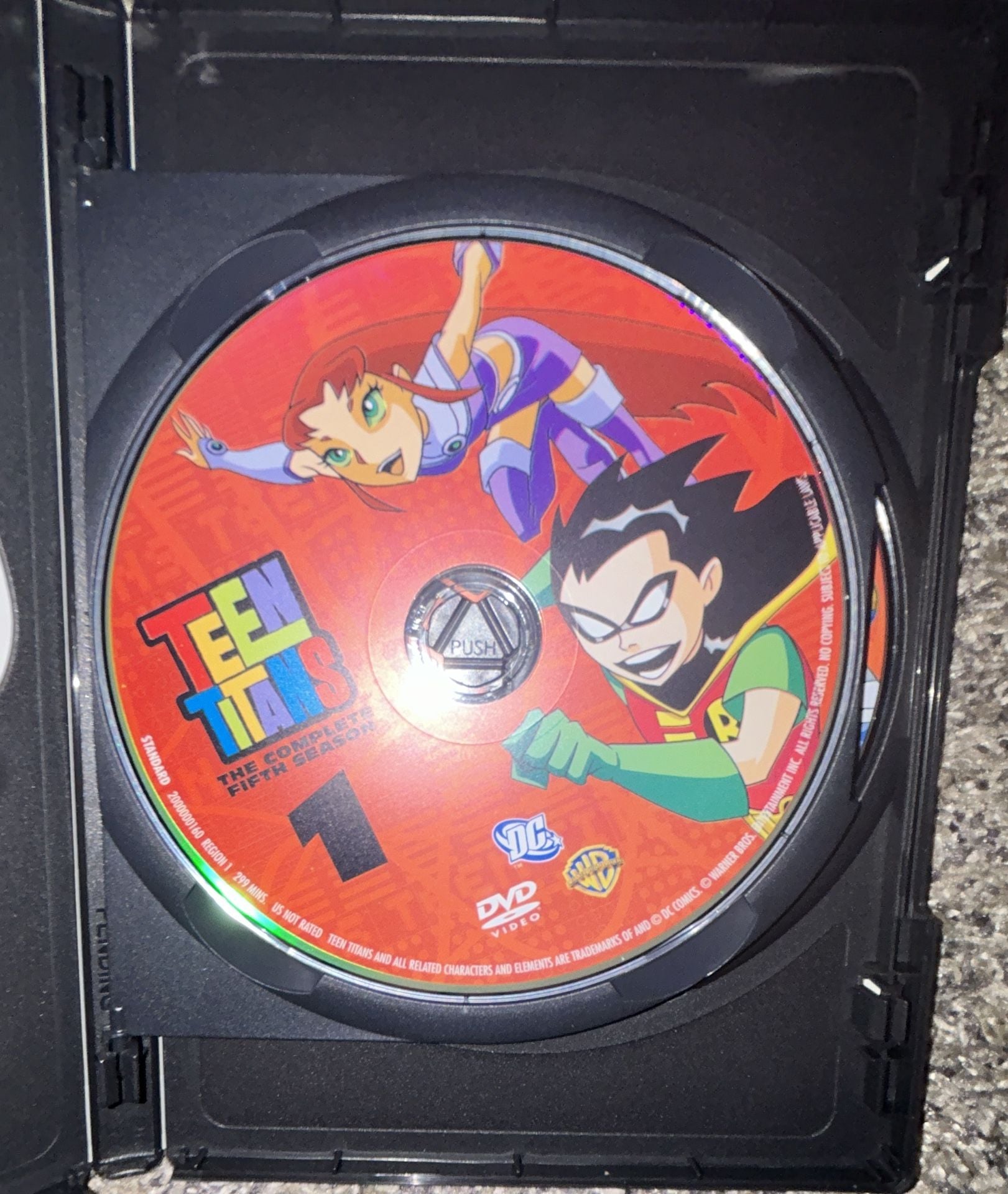 Teen Titans The Complete Fifth Season DVD 3