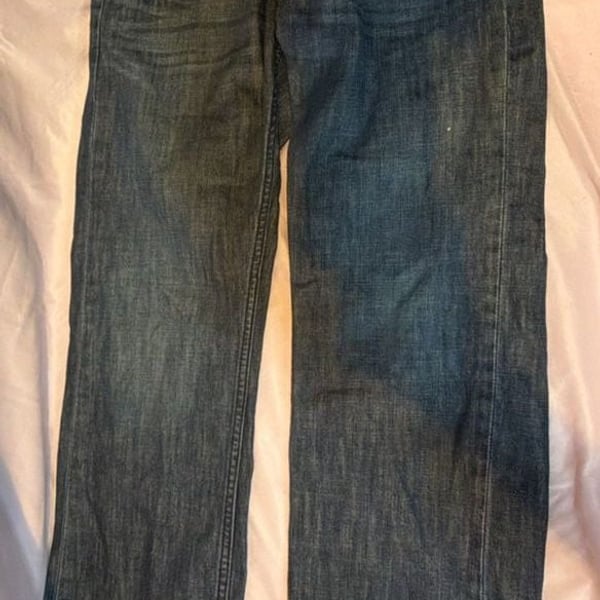 Levi's 559 Relaxed Straight Jeans Size 31x30 Dark Wash