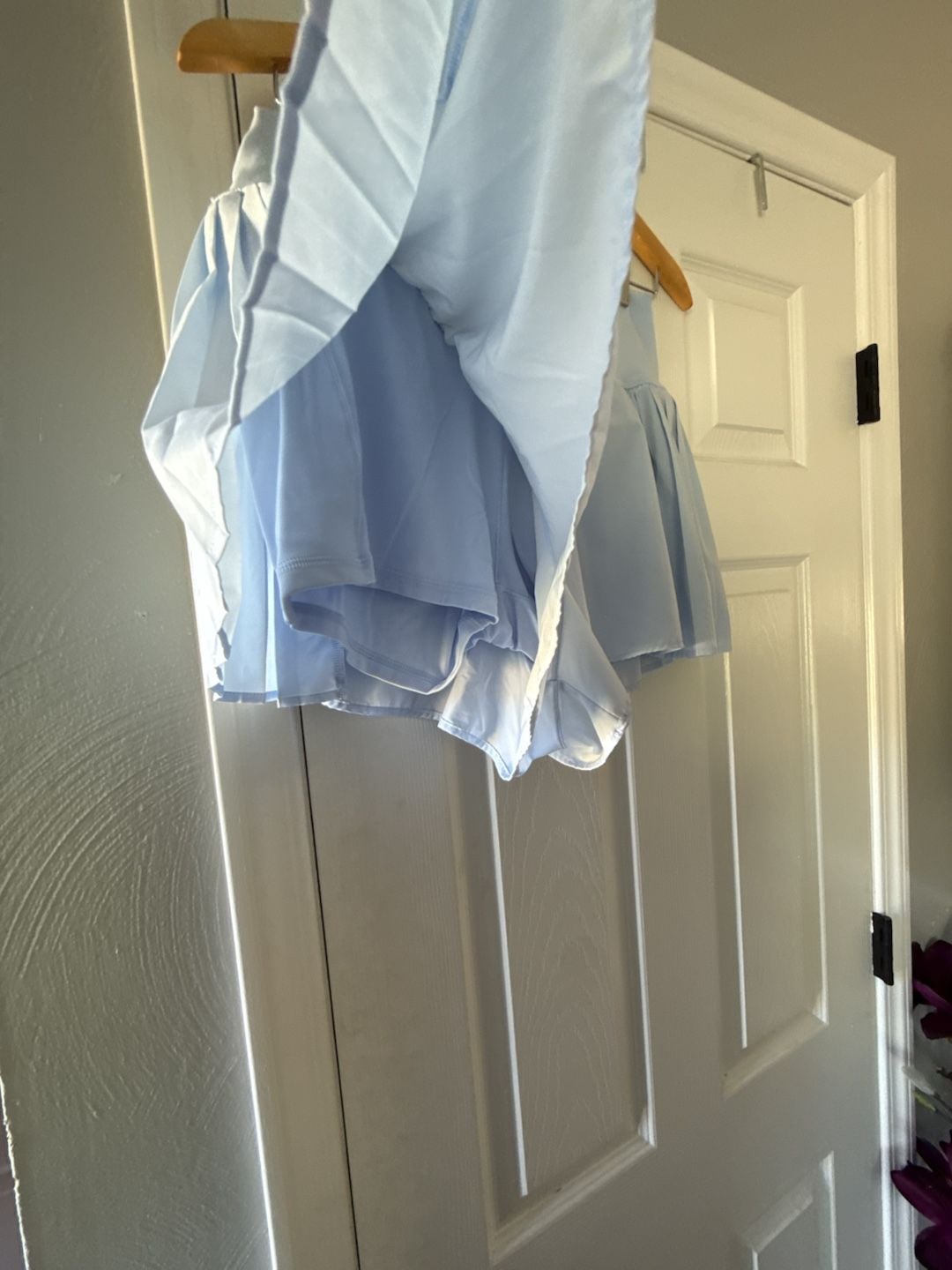 Offline by Aerie Skort Size XL Light Blue Ruffled Active Tennis Skirt 3