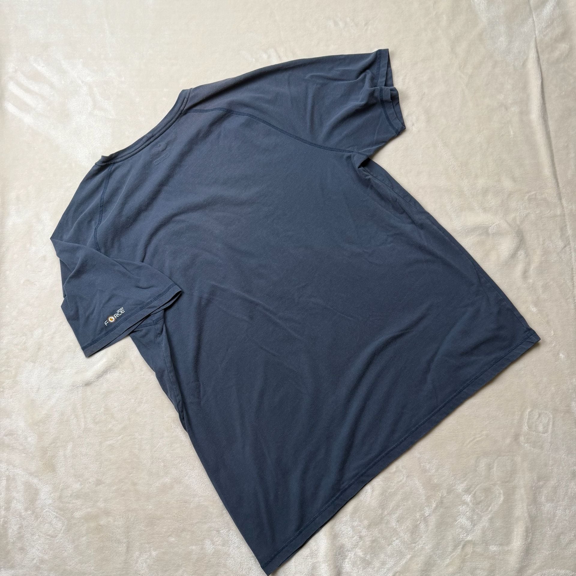 Carhartt Force Pocket T-Shirt Size XL Blue Relaxed Fit Short Sleeve 7