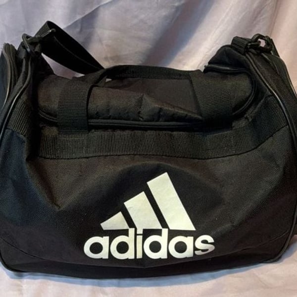 Adidas Defender IV Small Duffel Bag Black Gym Bag