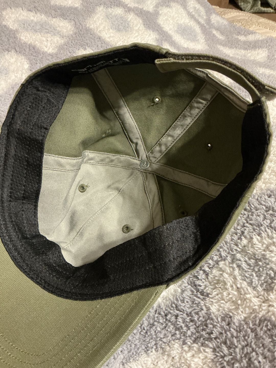 Carhartt Odessa Cap Green Cotton Canvas Adjustable Hat 5