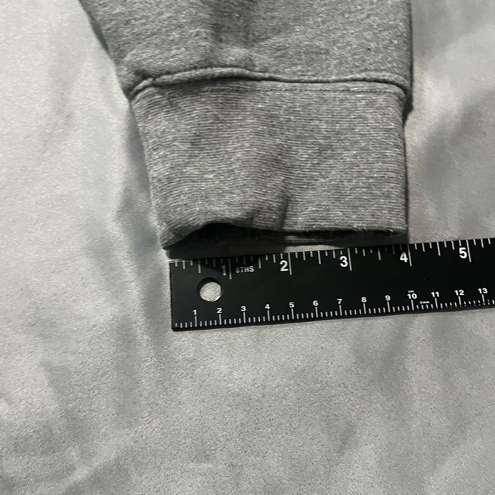 Caterpillar Trademark Banner Hoodie Size XXL Gray Pullover Sweatshirt 8