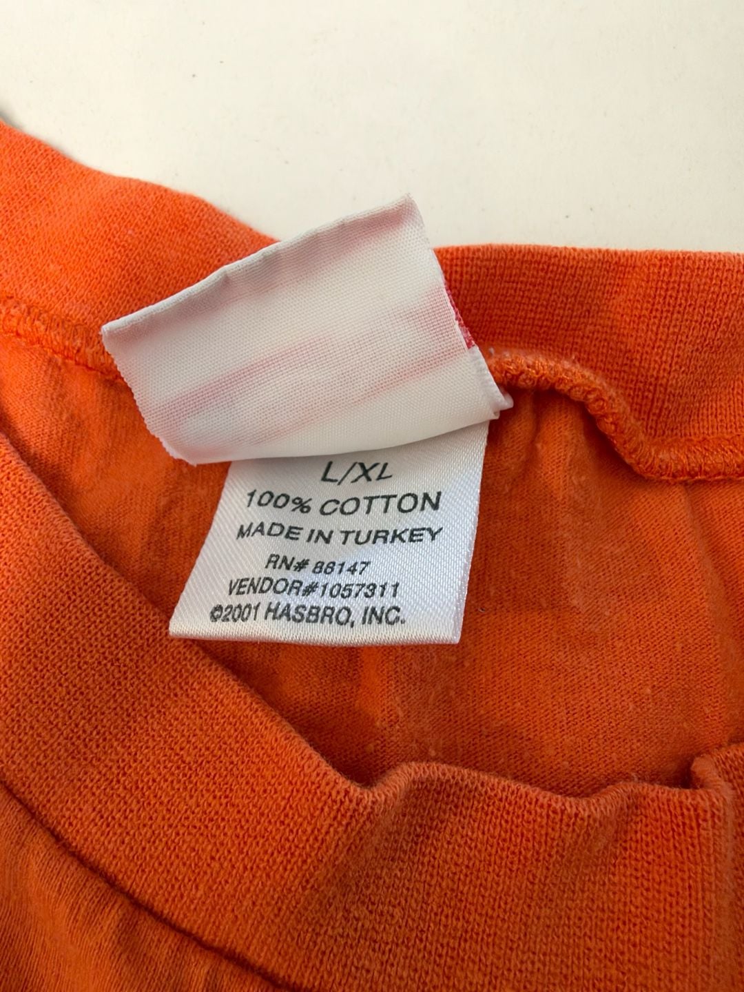 Hasbro Operation Board Game T-Shirt Size L/XL Orange Graphic Tee 5