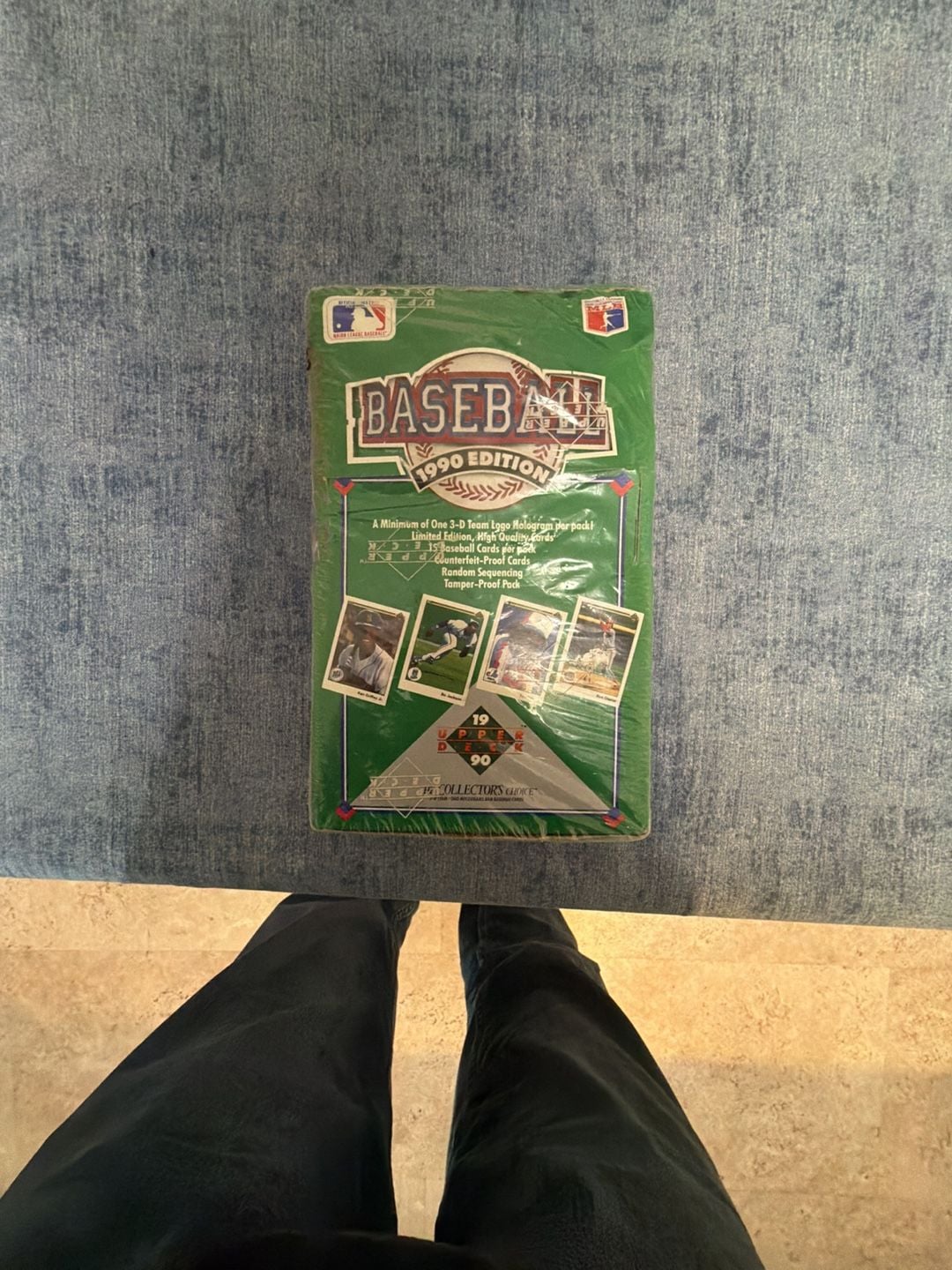 Upper Deck 1990 Baseball Trading Cards Factory Sealed Wax Box 1