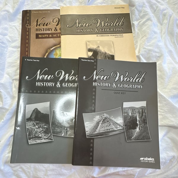 Abeka New World History & Geography Test And Quiz Keys