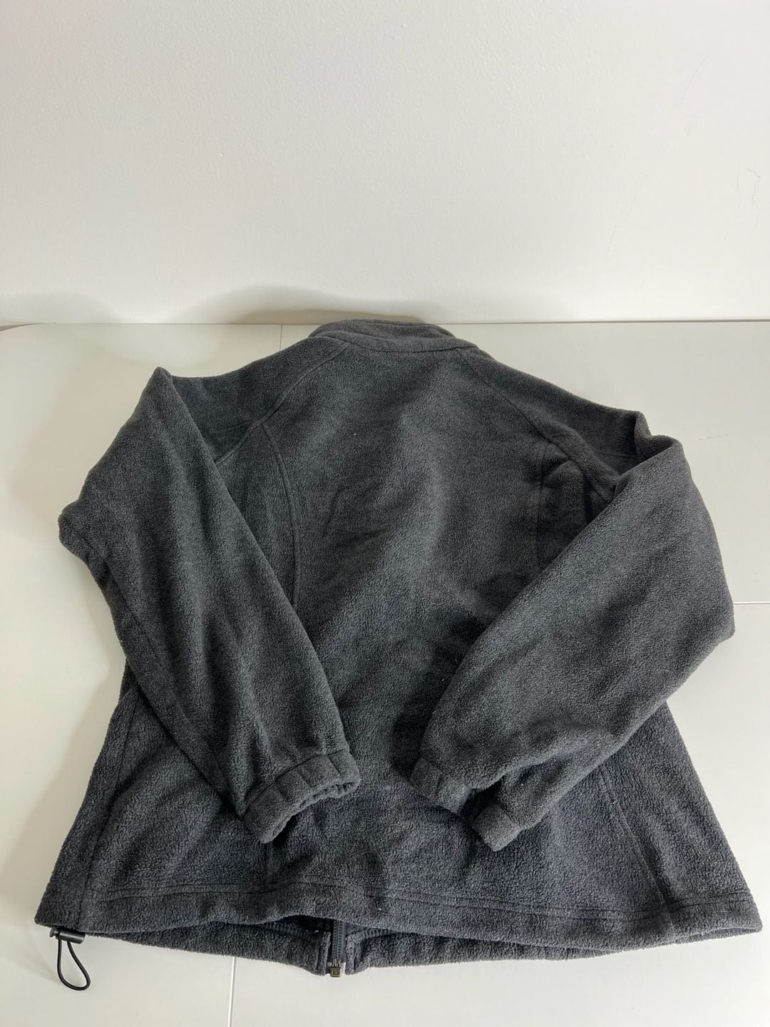 Columbia Benton Springs Full Zip Fleece Jacket Size L Gray 8