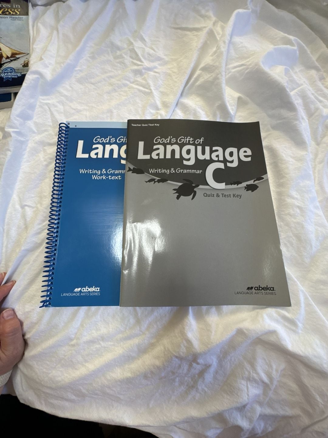 Abeka Gods Gift Of Language C Writing And Grammar Set 1