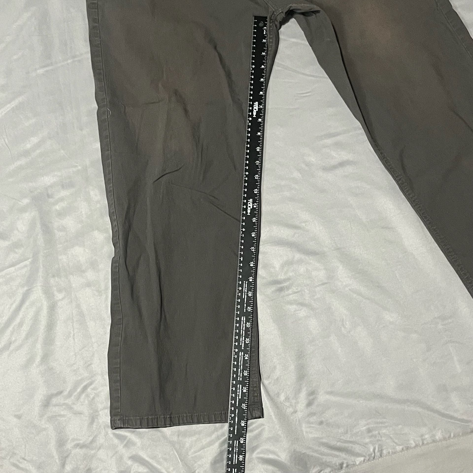 Smith's Workwear Pants Size 40x30 Dark Gray Stretch Workwear 7