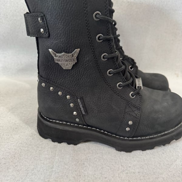 Harley-Davidson® Women's Ardmore Waterproof BLK or BWN Motorcycle Boots