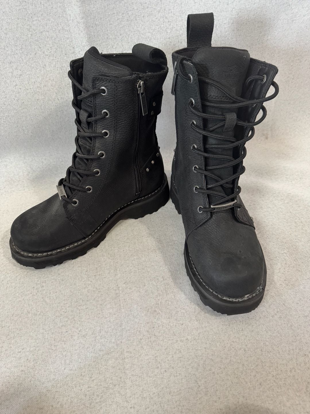 Harley-Davidson® Women's Ardmore Waterproof BLK or BWN Motorcycle Boots 5