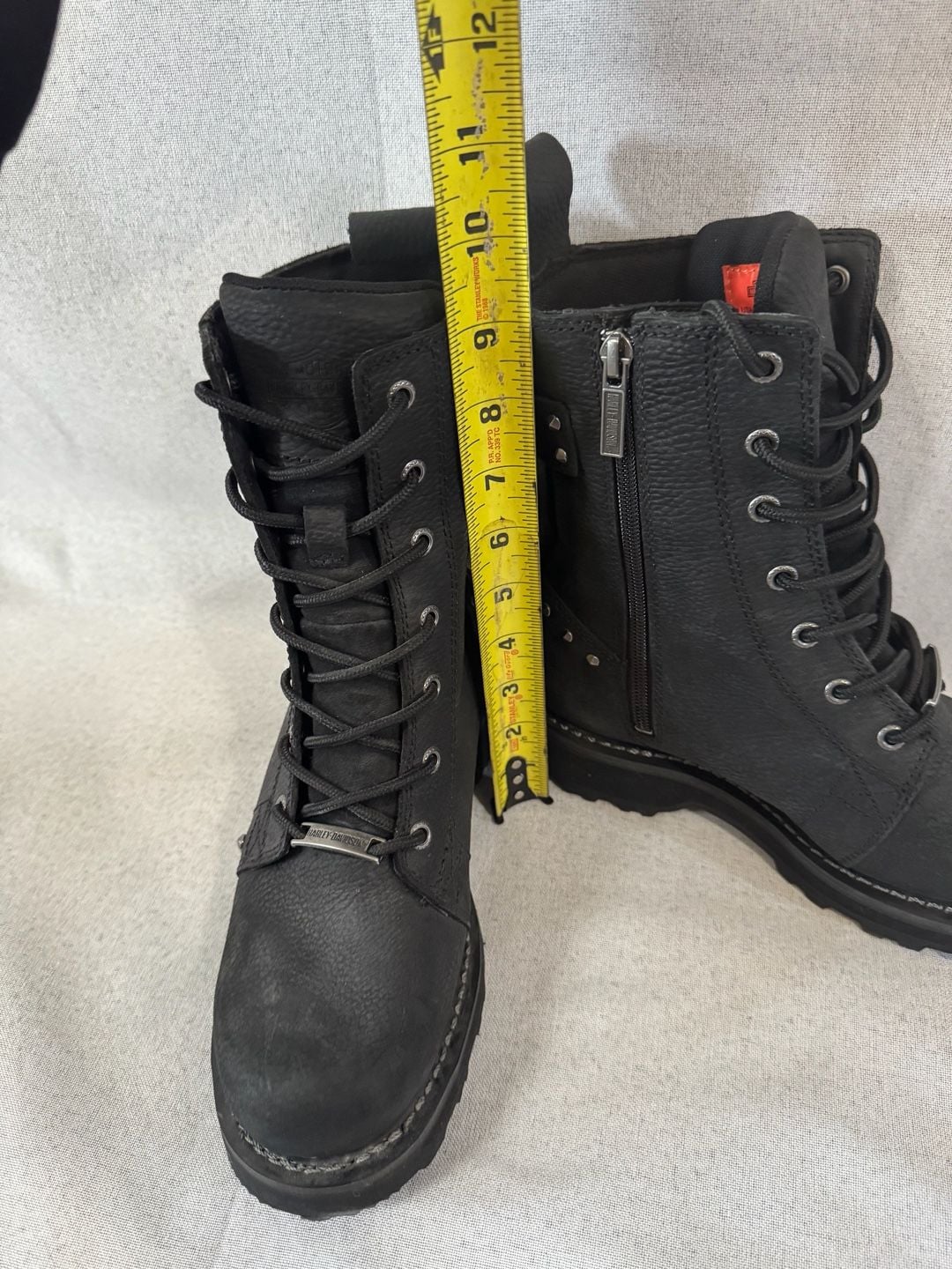 Harley-Davidson® Women's Ardmore Waterproof BLK or BWN Motorcycle Boots 8
