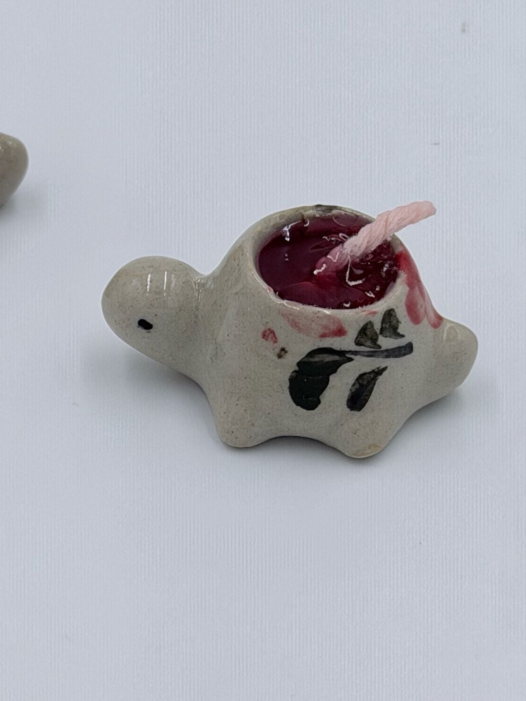 Handmade Ceramic Turtle Candle Holder Set Of Three Mini 8