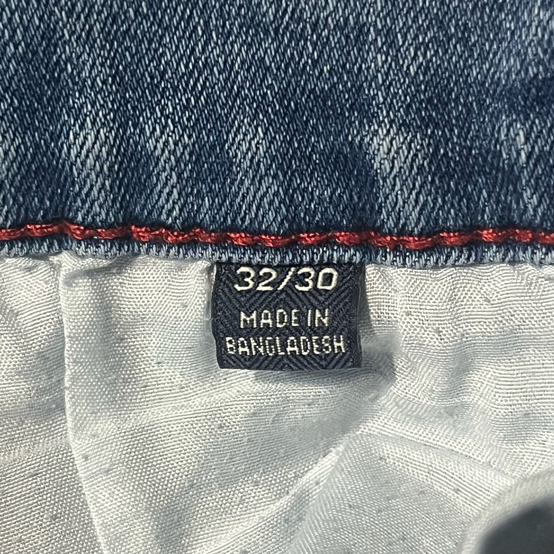 CHX New York Jeans Size 32/30 Blue Cotton Denim Straight Leg Pants 4