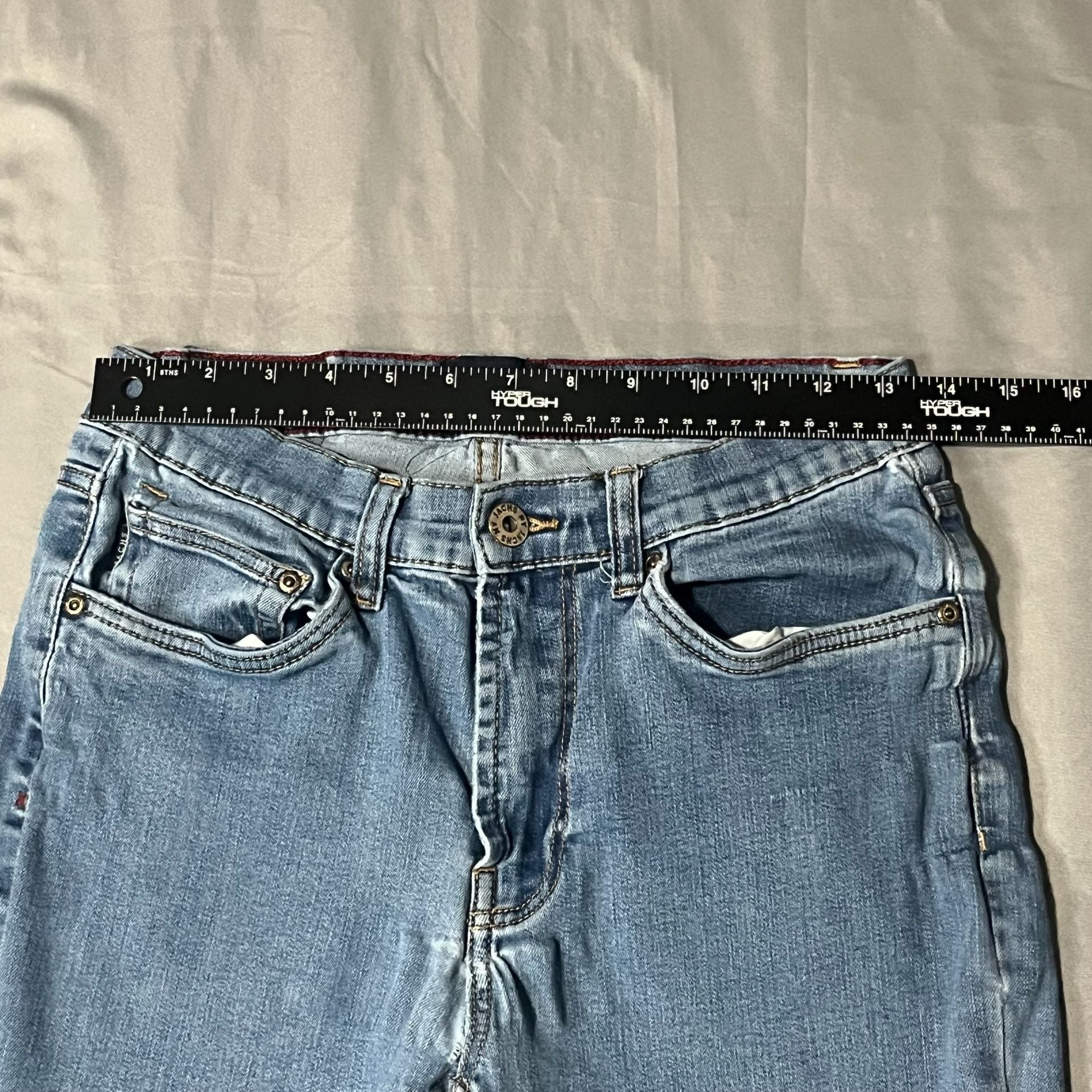 CHX New York Jeans Size 32/30 Blue Cotton Denim Straight Leg Pants 6