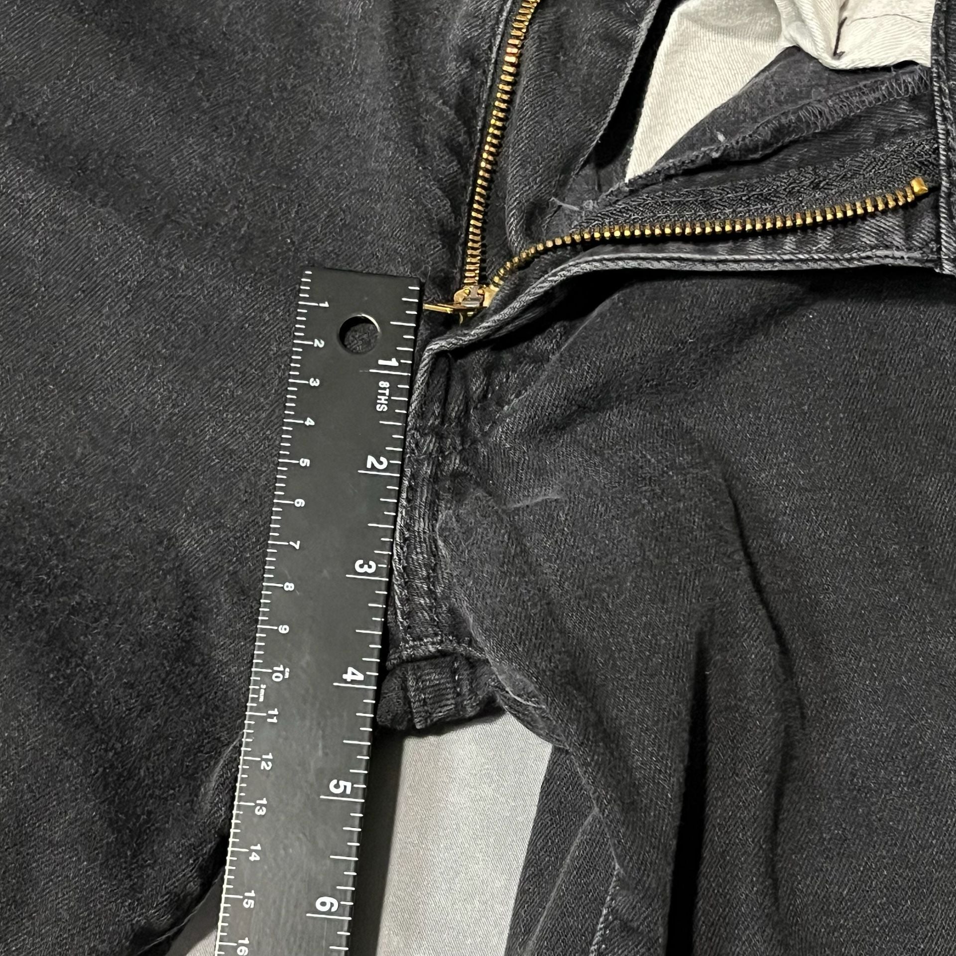 Levi's 511 Slim Jeans W32 L32 Black Denim 8