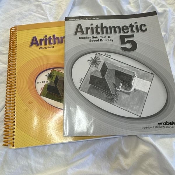Abeka Arithmetic 5 Work-Text And Teacher Quiz Test Key
