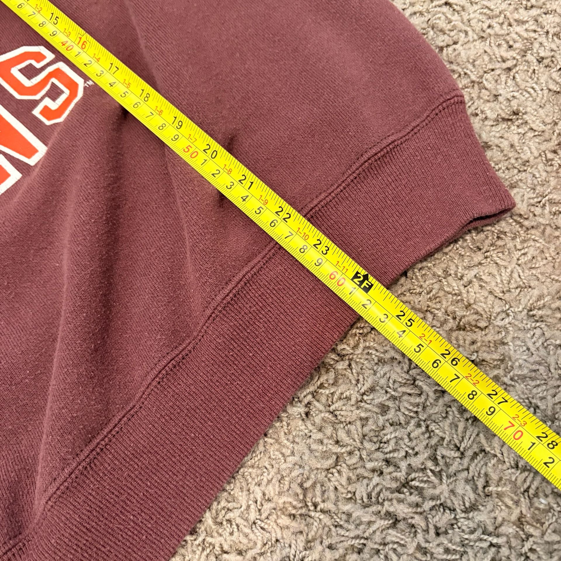 NFL Vintage Cleveland Browns Crewneck Sweatshirt Brown 6