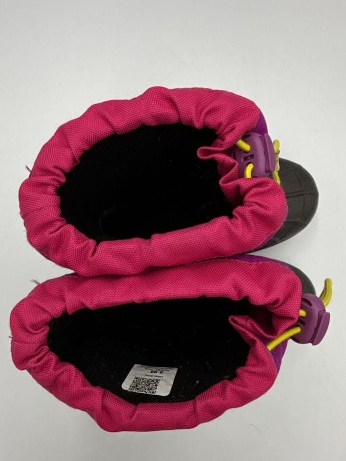 Columbia Snow Boots Pink Purple Waterproof Size 1 Youth
#886 6