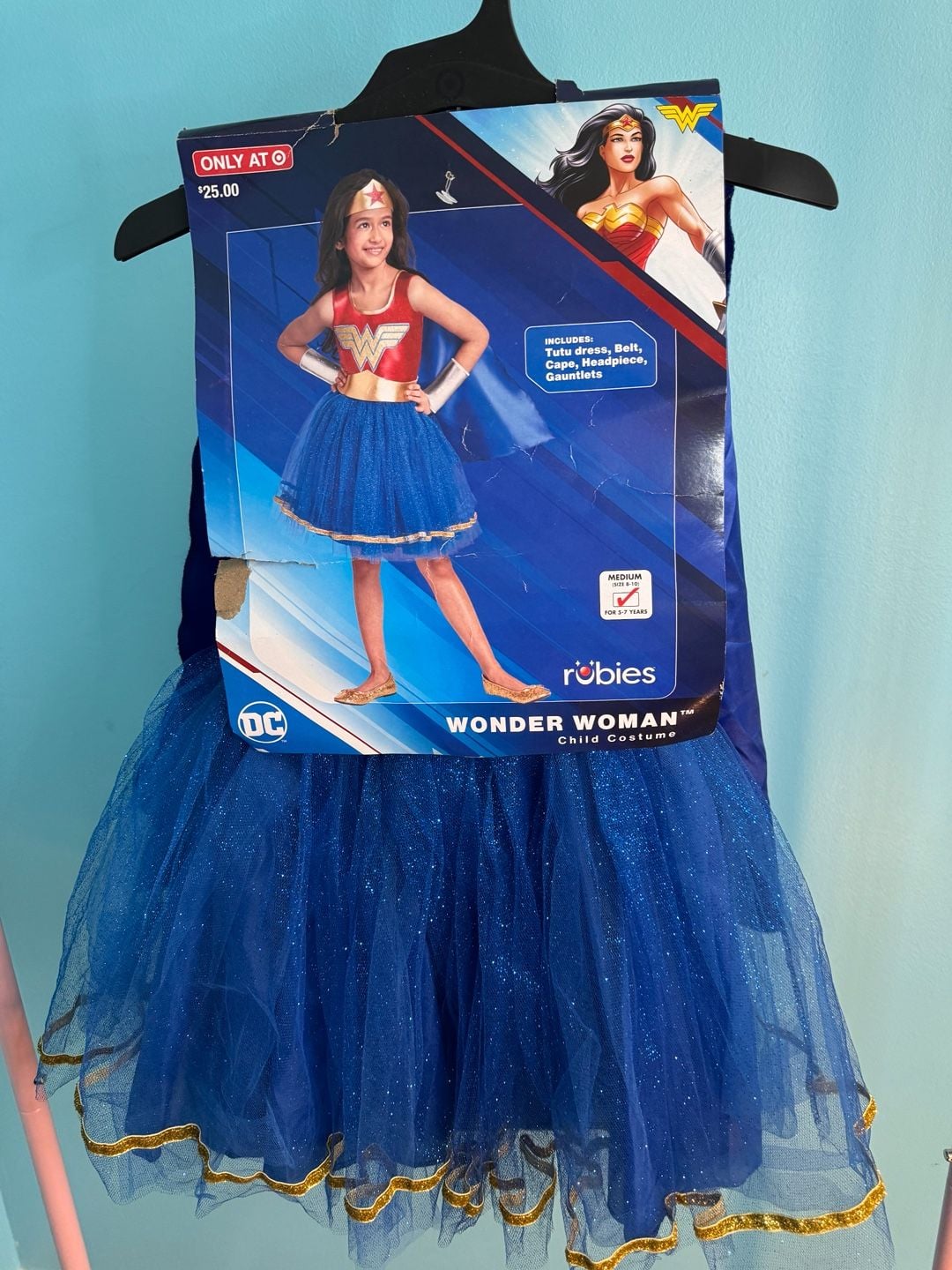 NEW DC Wonder Woman Tutu Dress Halloween Costume 1