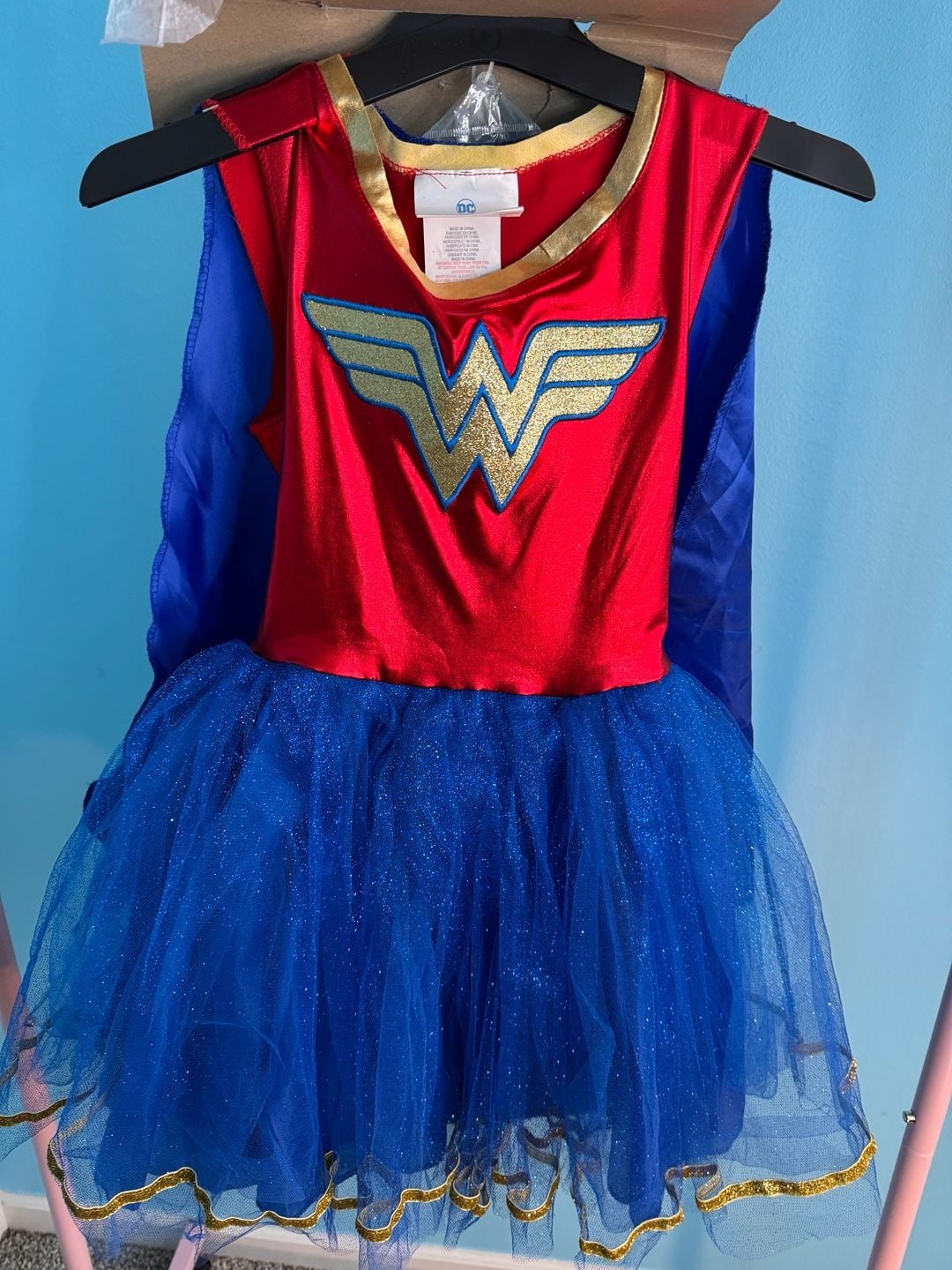 NEW DC Wonder Woman Tutu Dress Halloween Costume 2