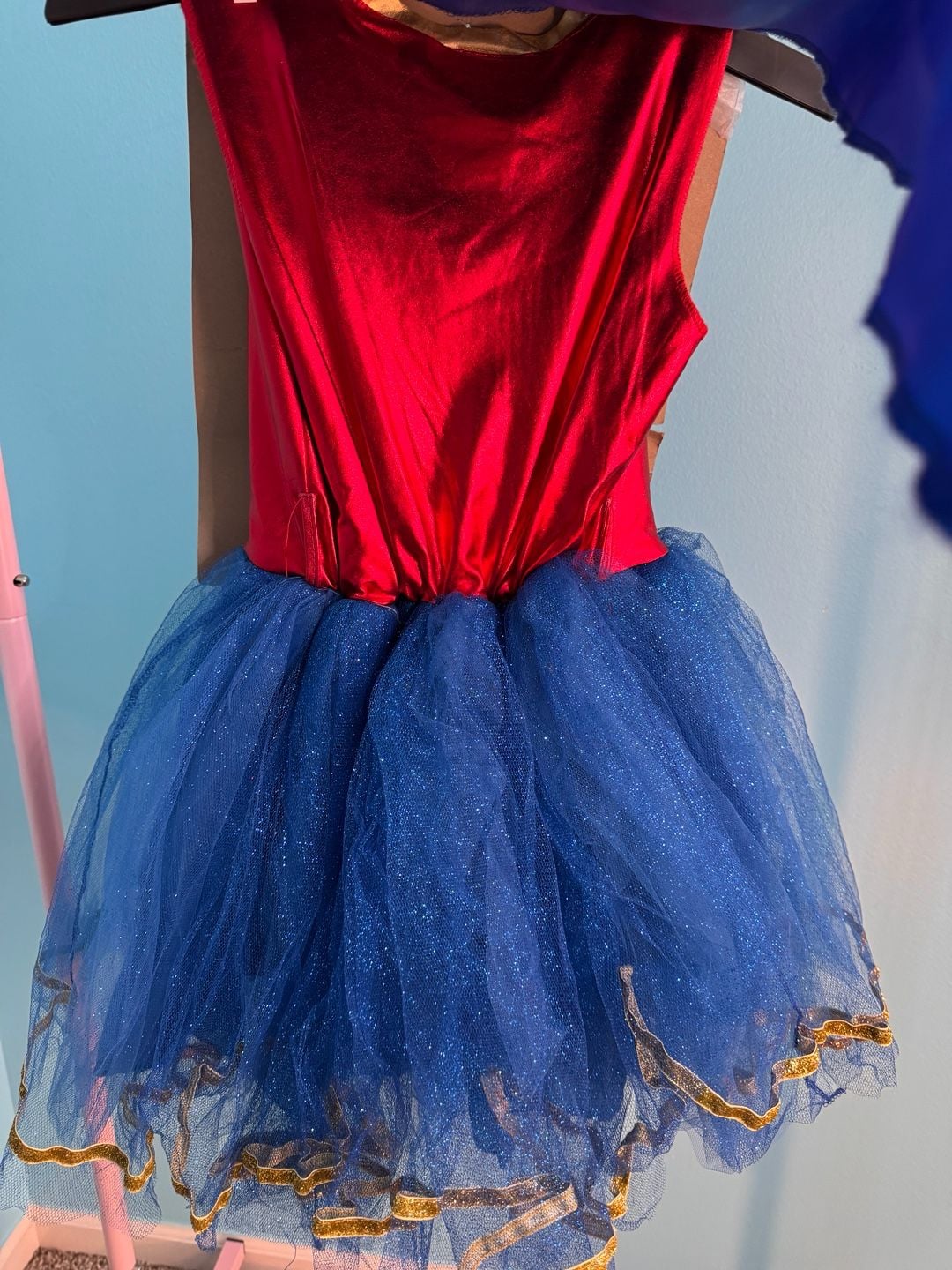 NEW DC Wonder Woman Tutu Dress Halloween Costume 5