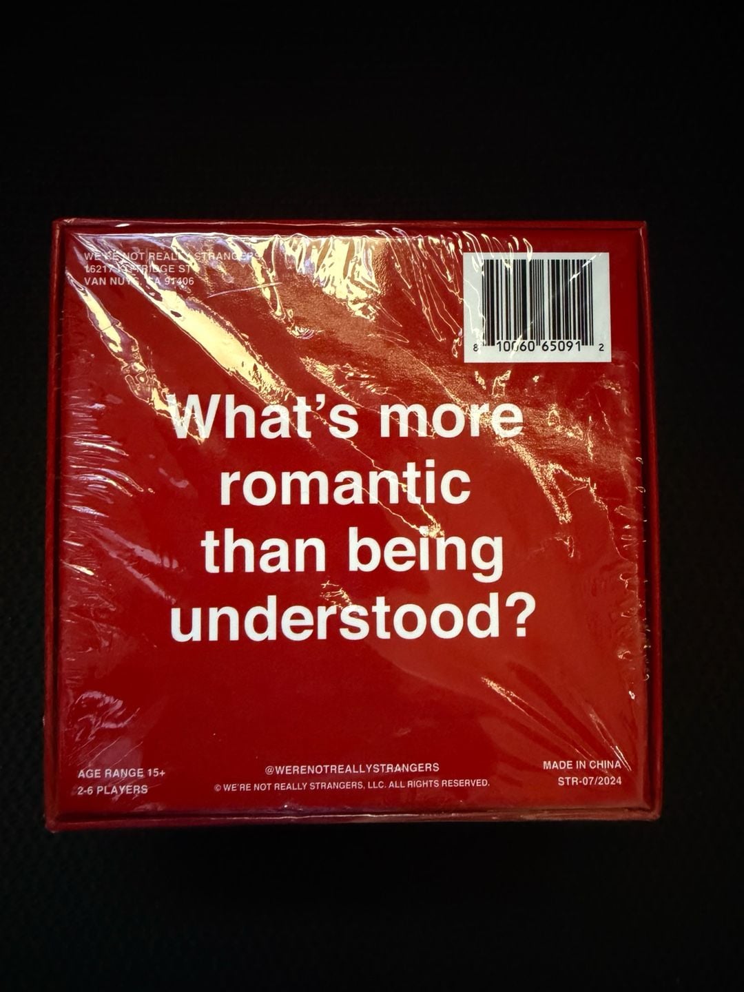 We're Not Really Strangers Couples Edition Card Game 2