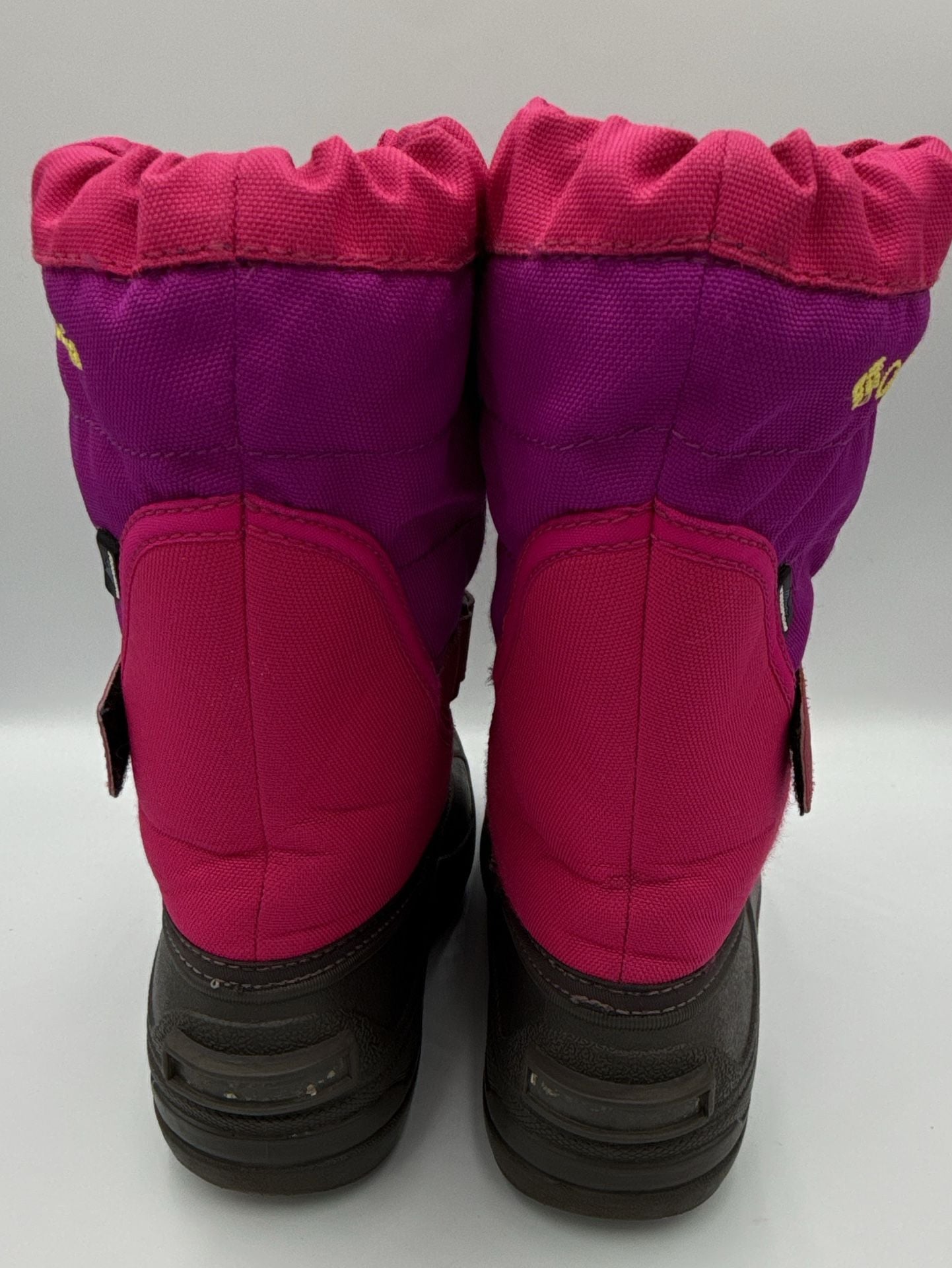 Columbia Snow Boots Pink Purple Waterproof Size 1 Youth
#886 9
