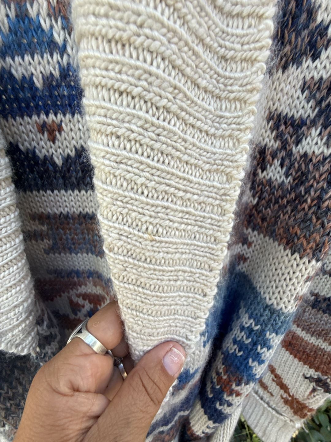 Idyllwind Aztec Western Shawl Collar Cardigan Sweater XS/TP Belted Wool Blend 6