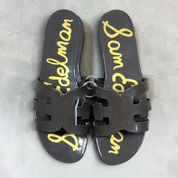 Women’sSam Edelman Bay Jelly Slide Sandal Size 11 Brown