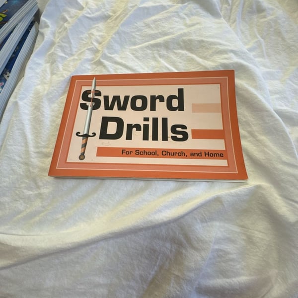 Abeka Sword Drills For School Church And Home Book
