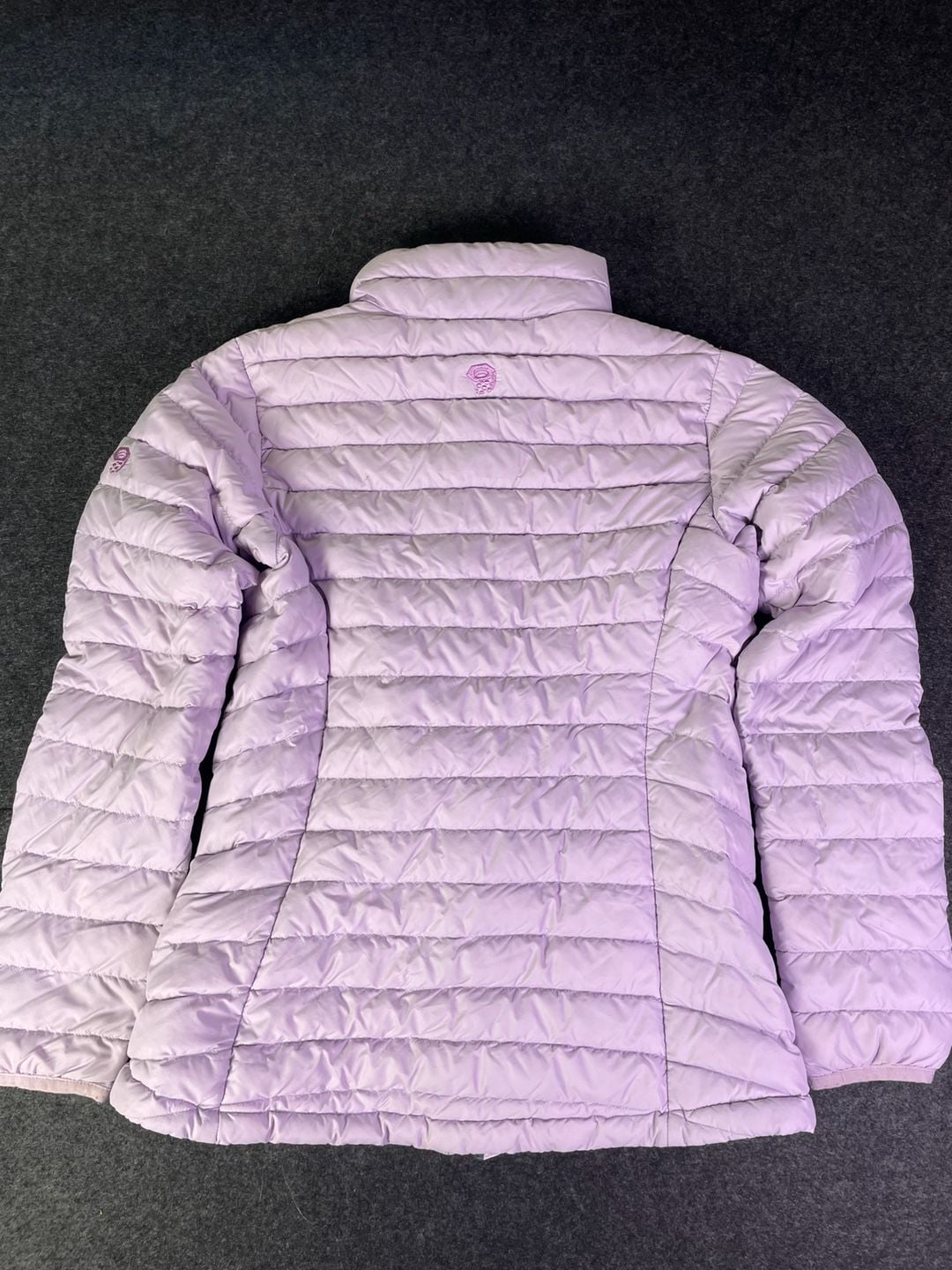 Mountain Hardwear 650 Down Jacket Size S Purple Q.Shield 9