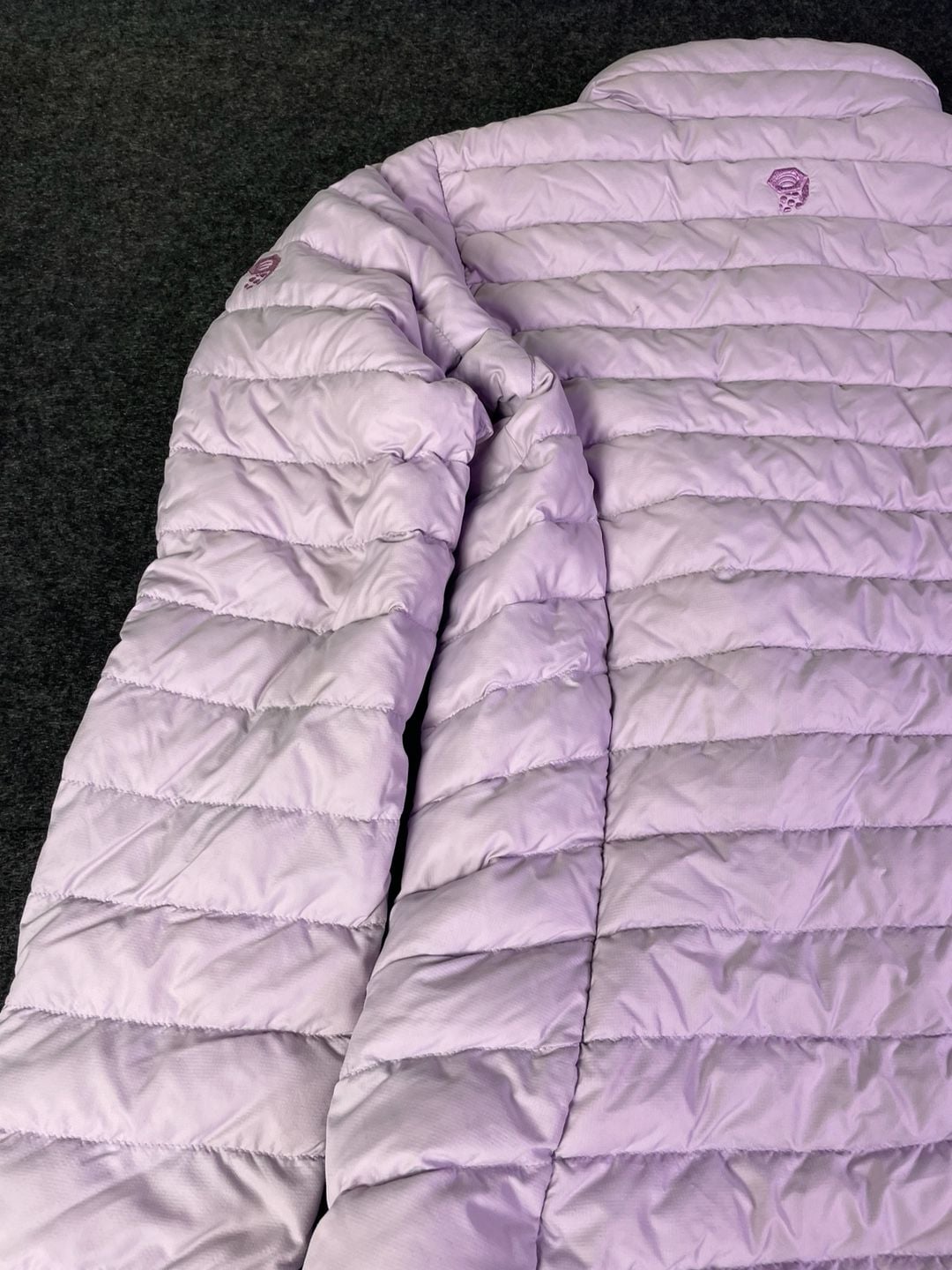 Mountain Hardwear 650 Down Jacket Size S Purple Q.Shield 10