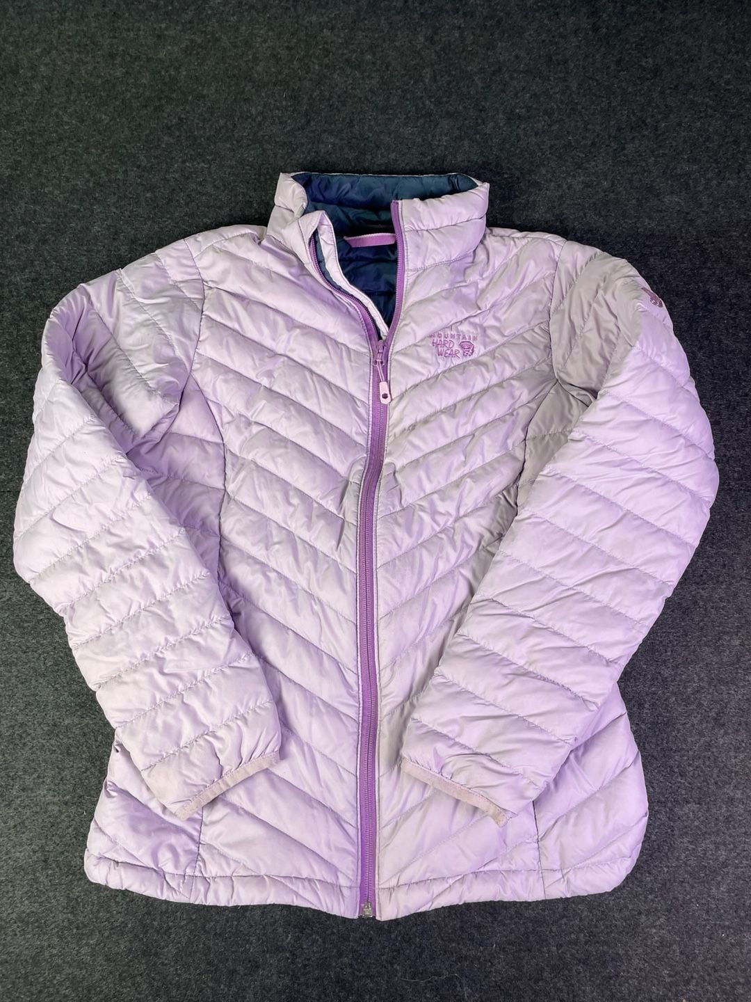 Mountain Hardwear 650 Down Jacket Size S Purple Q.Shield 2