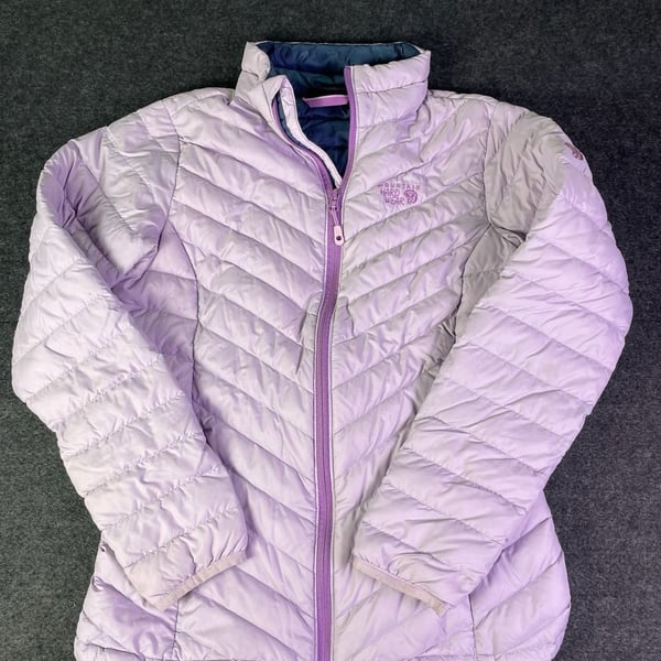 Mountain Hardwear 650 Down Jacket Size S Purple Q.Shield