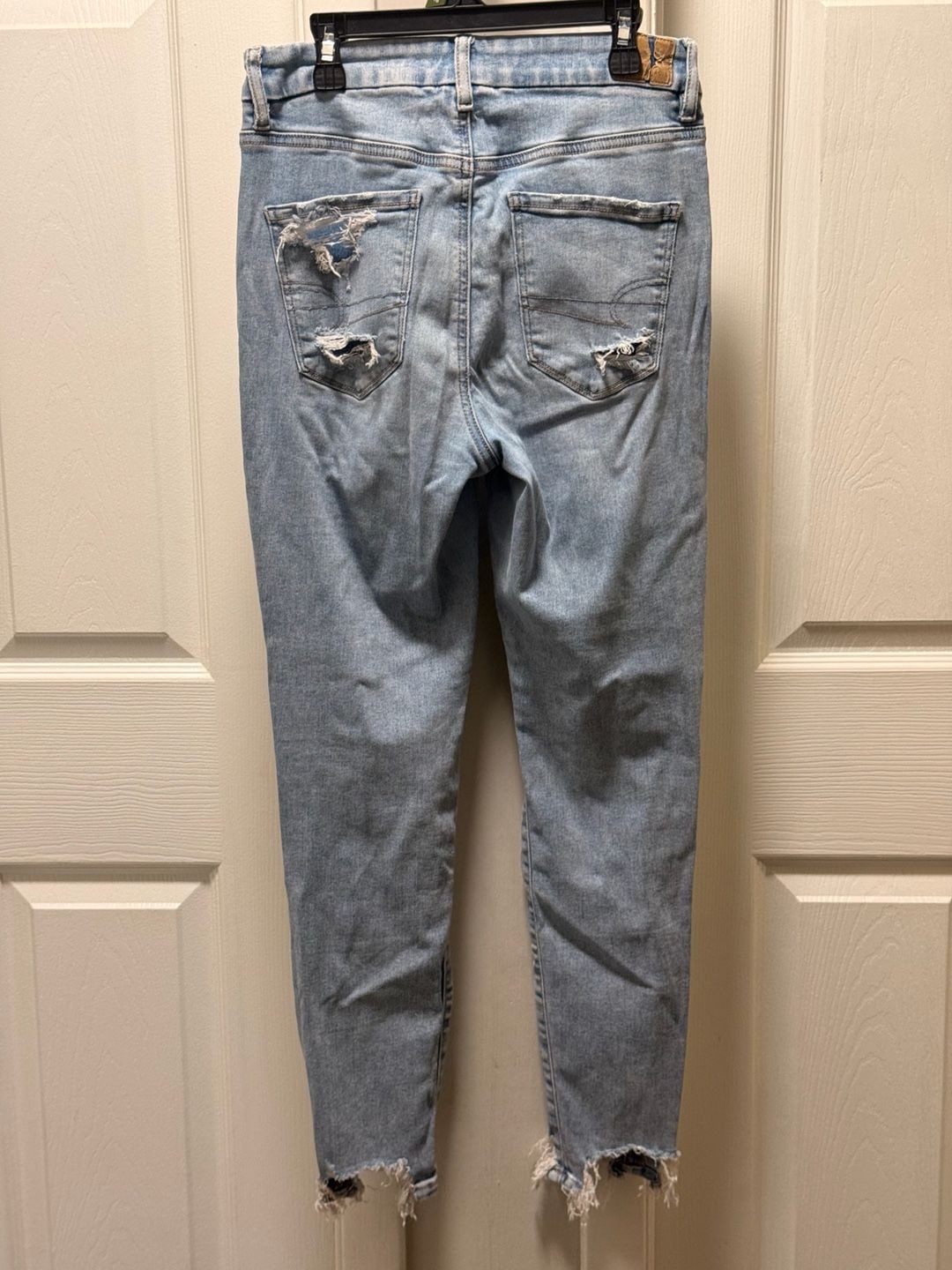 American Eagle Jeans Size 6 Regular Distressed Blue 3