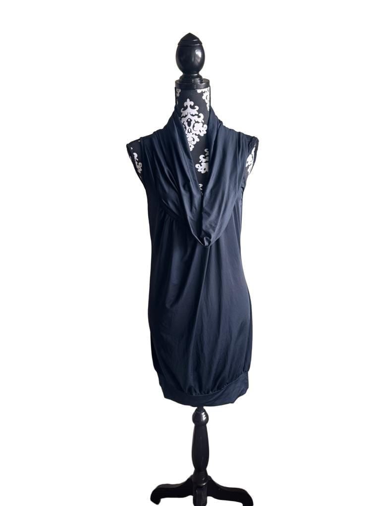 Baby Phat Sleeveless Cowl Neck Dress Black Size L 2