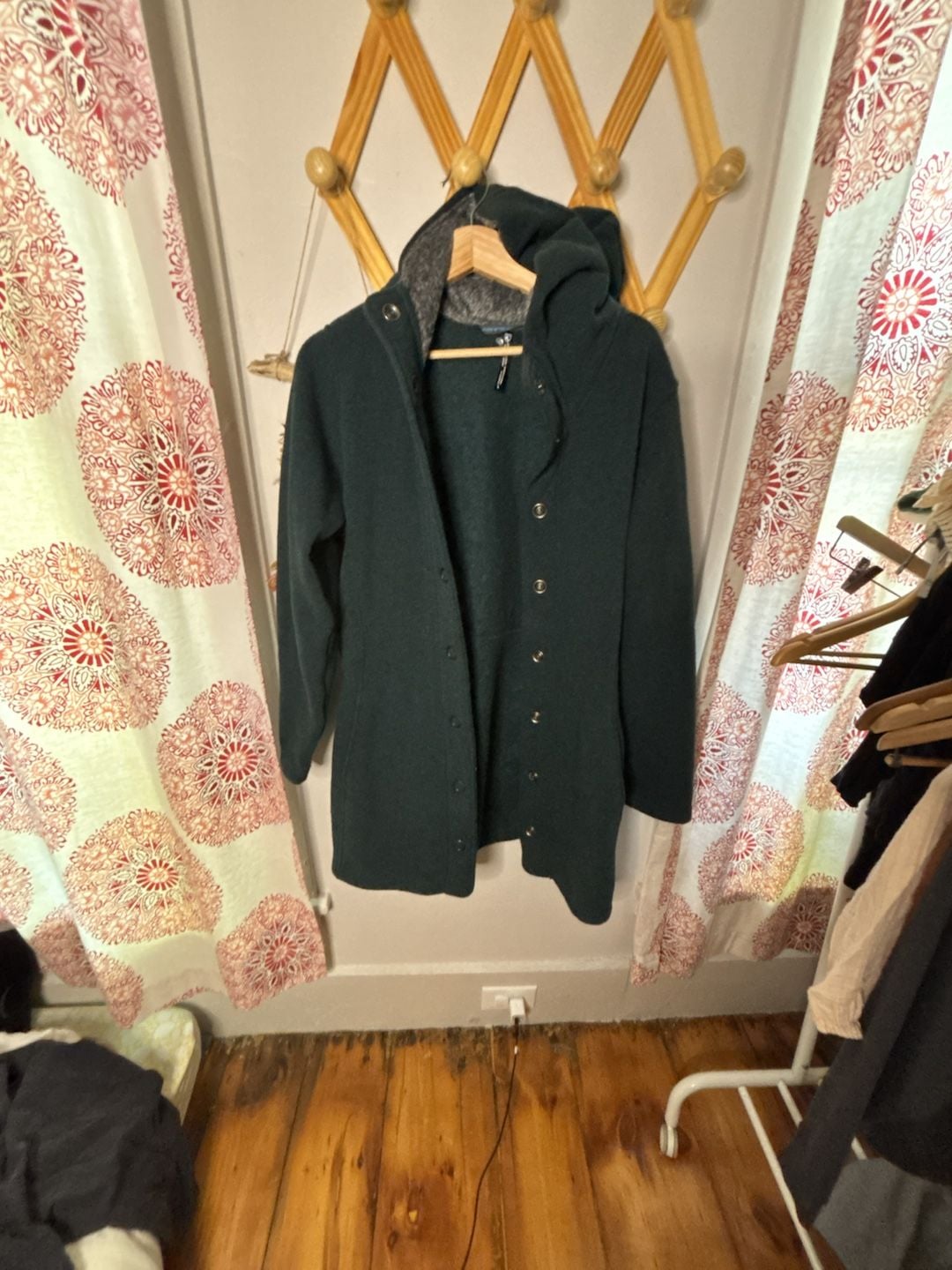 Kühl Spyrit Jacket Size L Dark Green Hooded Fleece 2