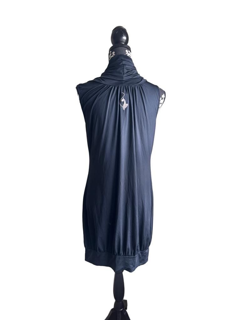 Baby Phat Sleeveless Cowl Neck Dress Black Size L 3